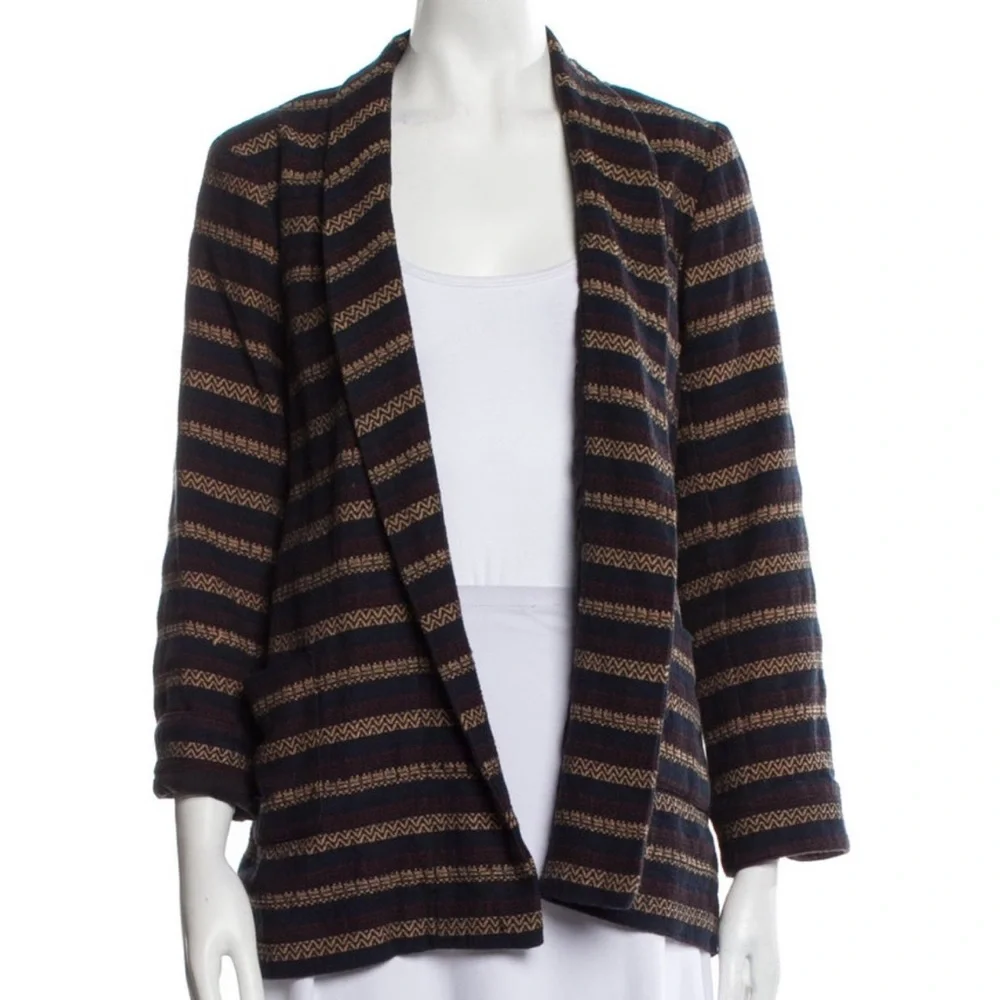 The Great Maroon and Navy Blazer Size 1 Small - Picture 1 of 6